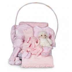 Full pink layette