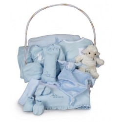 Full blue layette